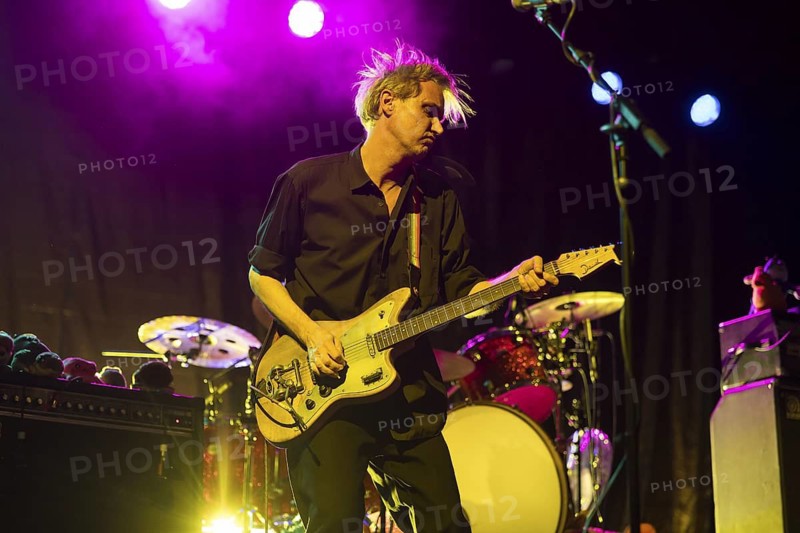 Dirk von Lowtzow, singer and guitarist of Tocotronic live on Golden Years Tour 2025 in Berlin's Columbiahalle on 19 April 2025