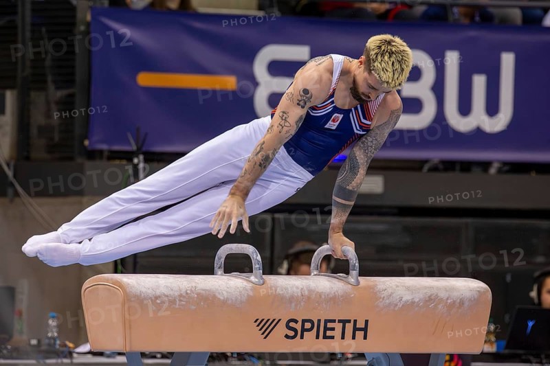 EnBW DTB-Pokal Stuttgart 2025, Mixed Cup***Casimir Schmidt Netherlands on pommel horse