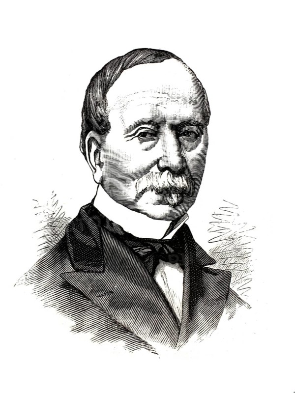 Nicolas Anne Théodule Changarnier (1793–1877), general and politician, France, illustration, reproduction of a 19th-century original. Authentic, file restored for optimal use, exact date of the original unknown, historical