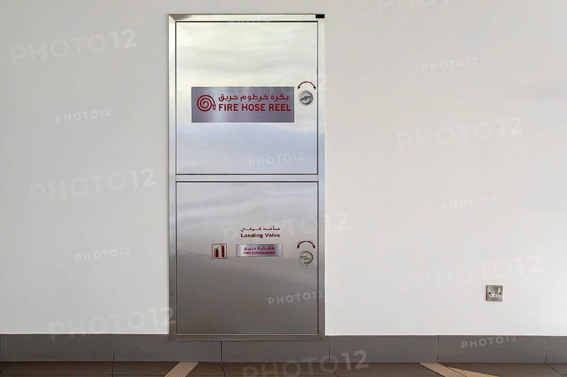 Wall cabinet fire protection equipment, Dubai, United Arab Emirates
