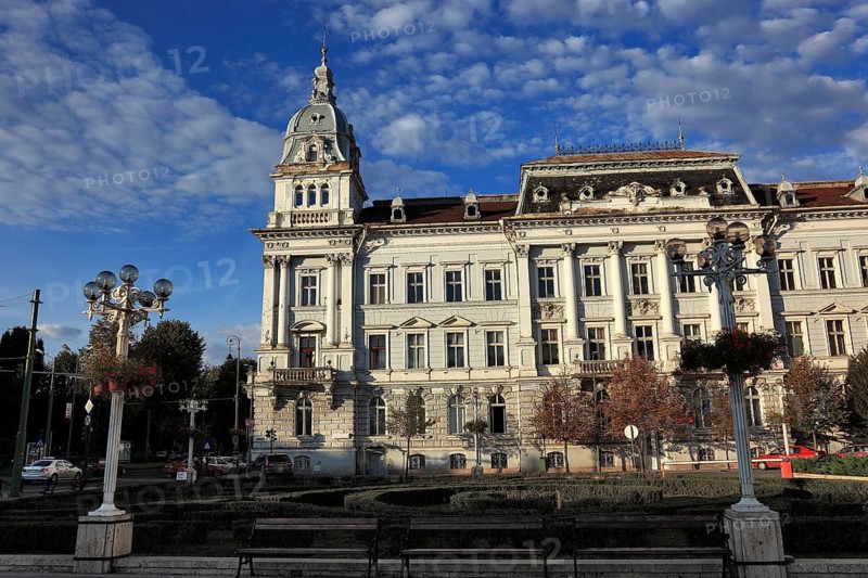 Banat, city of Arad, city centre, Csanad Palace on City Hall Square, Romania