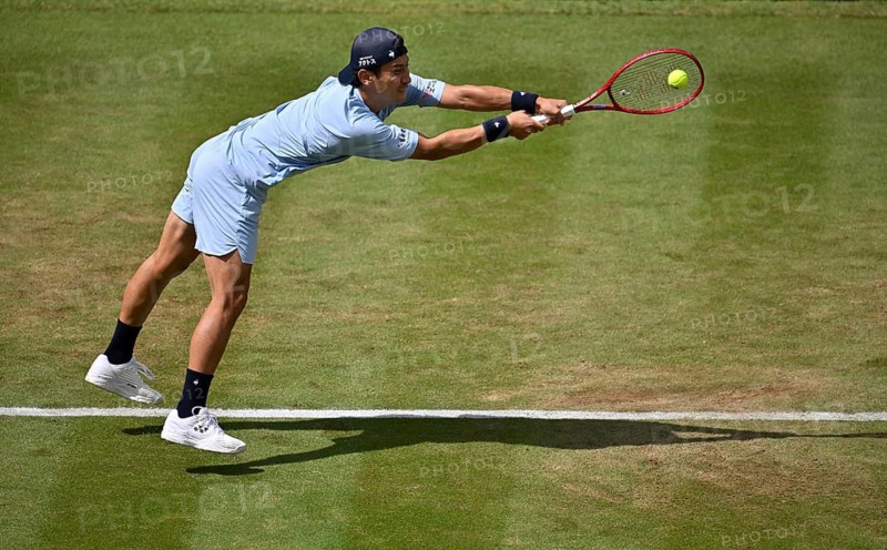 Sho Shimabukuro (JPN) BOSS Open 2026, ATP 250 tennis, grass-court tournament, Stuttgart, Baden-Württemberg, Germany