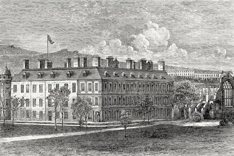 Palace of Holyroodhouse, Edinburgh, Scotland, 18th century