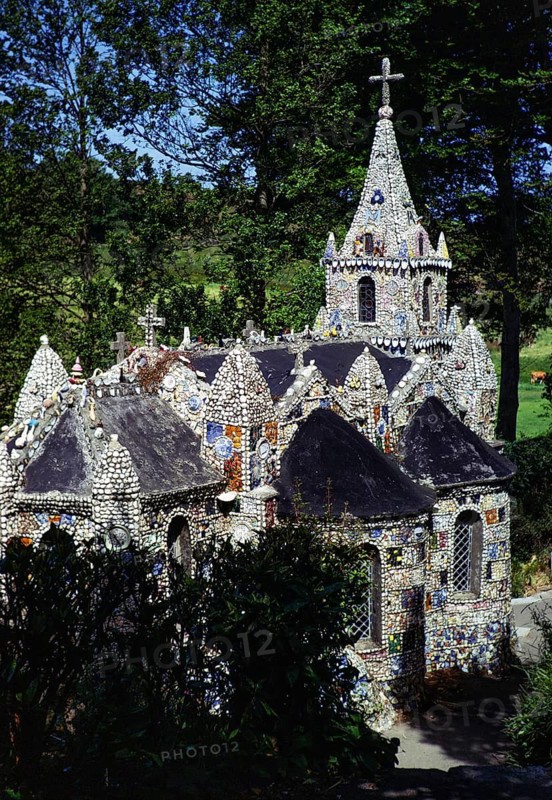 Kleine Kapelle in Les Vauxbelets, Guernsey, Kanalinsel, Großbritannien, Juni 1974