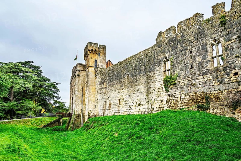 Caldicot Castle, Caldicot, Monmouthshire, Wales, UK