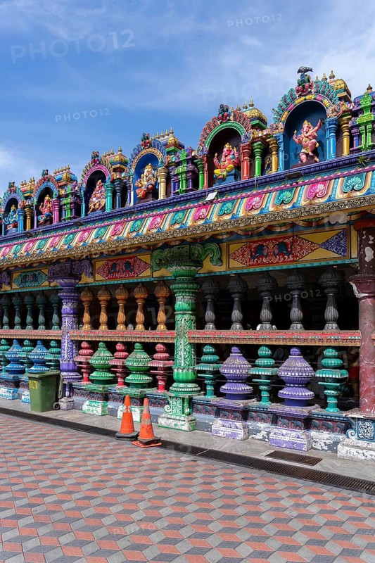 Sri Subramaniar Swamy Temple, Hindu shrine dedicated to Lord Murugan at the Batu caves, cave complex in Gombak, Selangor near Kuala Lumpur, Malaysia