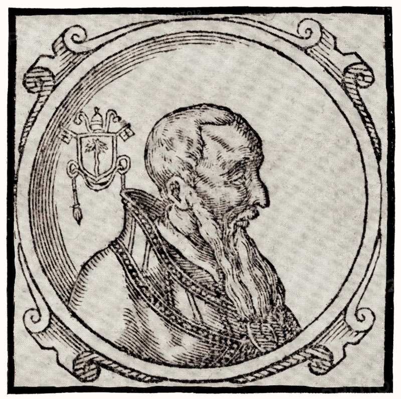 Pope Marcellus II, 6 May 1501 – 1 May 1555, born Marcello Cervini degli Spannochi, pope from 9 April 1555 until his death on 1 May 1555