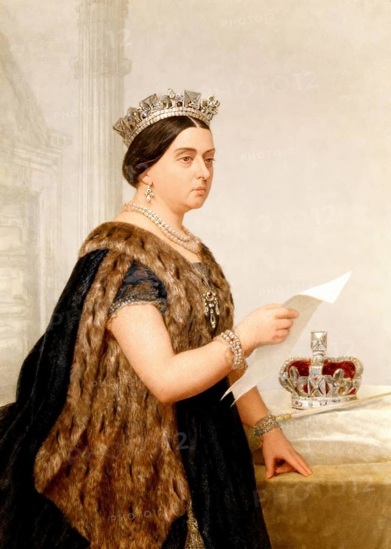 Queen Victoria or Alexandrina Victoria, 1819 - 1901, Queen of the United Kingdom of Great Britain and Ireland, Empress of India