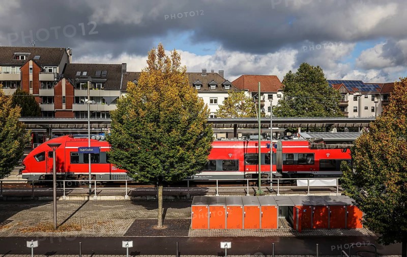 Iserlohn, North Rhine-Westphalia, Germany - Iserlohn railway station. Iserlohn railway station is located in the centre of Iserlohn. It lies at the end of two single-track railway lines, the Ardeybahn from Schwerte and the line from Iserlohn-Letmathe. Since its new construction in 2008, it has been referred to as a city railway station