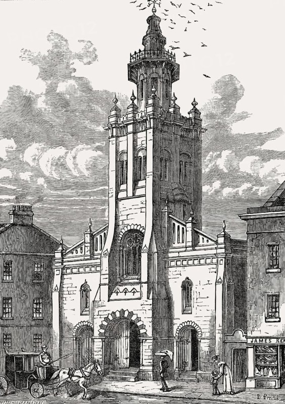 Augustine United Church, Edinburgh, Scotland, 19th century