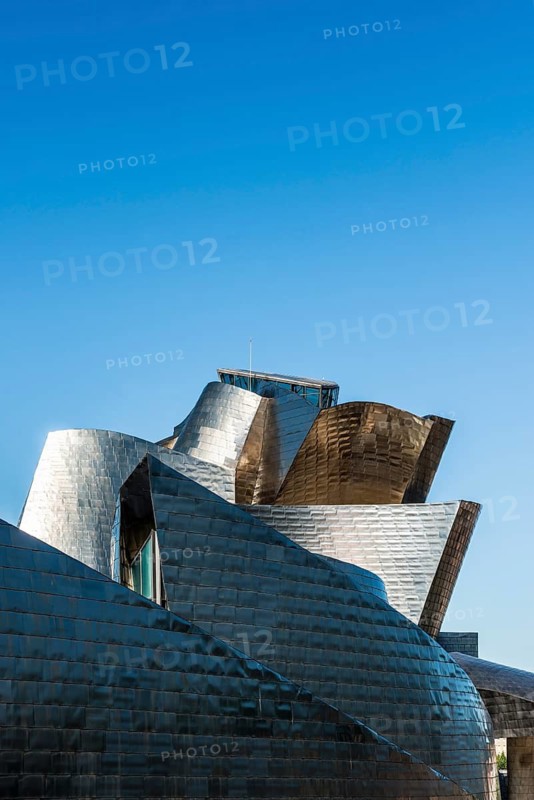 Guggenheim Museum Bilbao, architect Frank O. Gehry, Bilbao, Basque Country, Spain