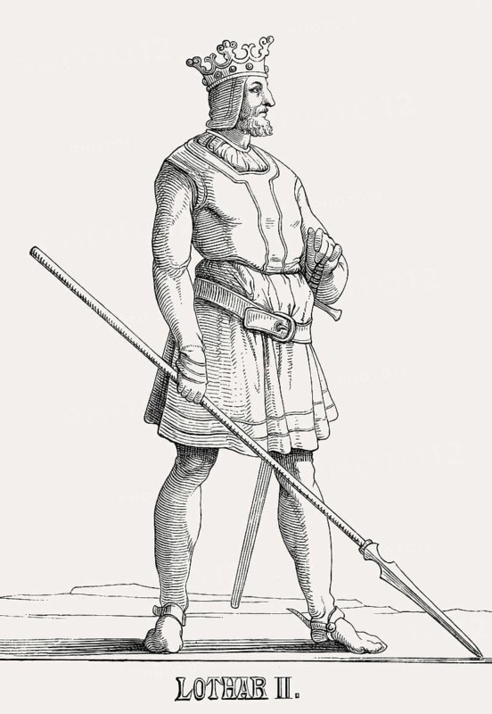 Lothair II or Lothair III, Holy Roman Emperor from 1133 to 1137