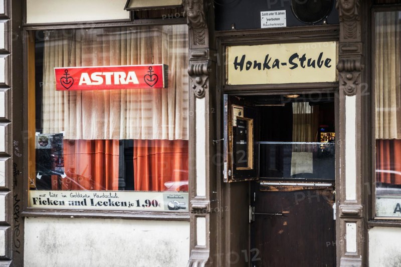 Sex Bar, Reeperbahn, St. Pauli, Hamburg, Germany