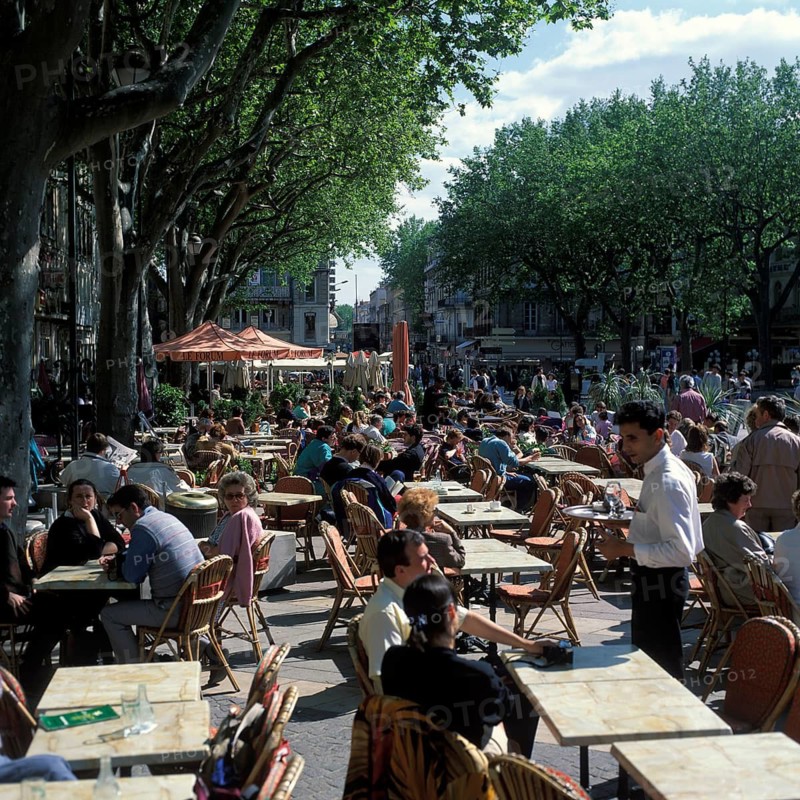 Palce de l'Horloge, Avignon, Provence, France