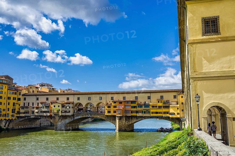 Ponte Vecchio over the Arno, Florence, Tuscany, Italy