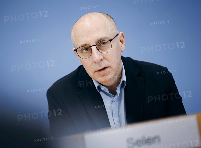 Sinan Selen, Vice President of the Federal Office for the Protection of the Constitution (BfV), recorded during a press conference on the economic protection report at the Federal Press Conference in Berlin, 28 August 2024