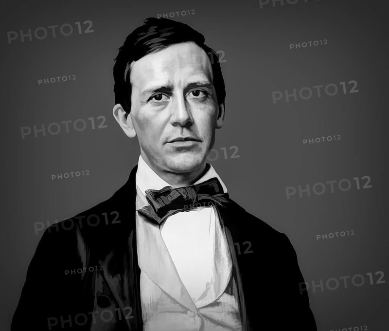 Stephen Collins Foster, 1826 – 1864, American composer, digitally optimized