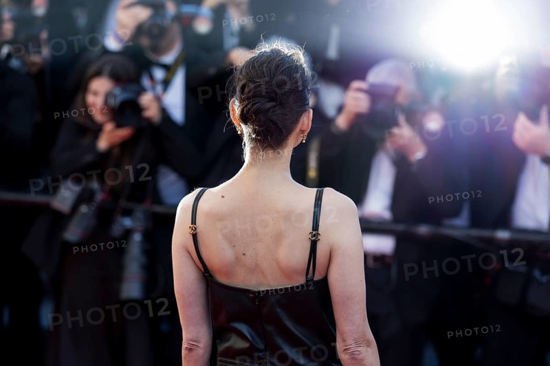 Marion Cotillard with Karma on the Red Carpet at the Palais des Festivals et des Congrès during the 79th Cannes International Film Festival. The 79th Cannes International Film Festival will take place from May 12 to 23, 2026