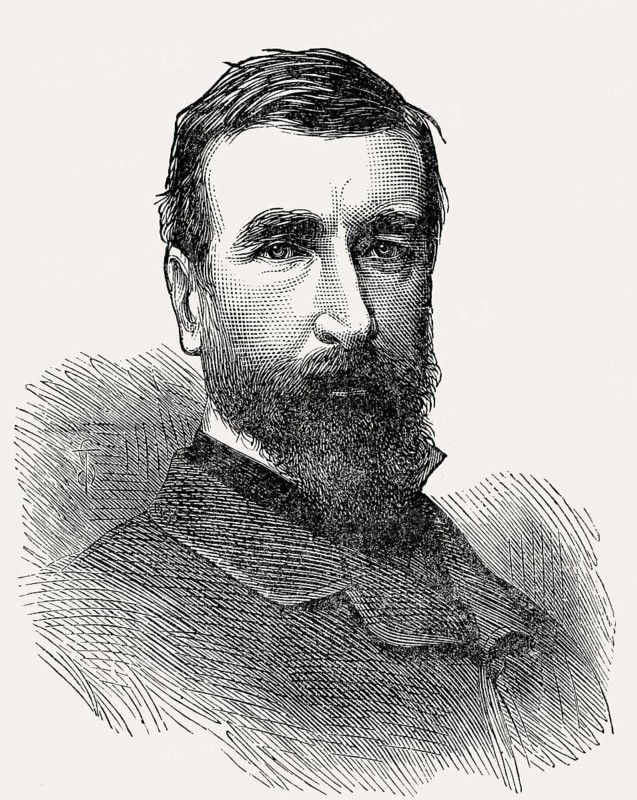 General Sir Redvers Henry Buller, 1839 – 1908, a British Army officer in South Africa, From British Battles on Land and Sea, by James Grant