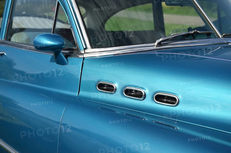Buick Eight air intakes, classic car, US car