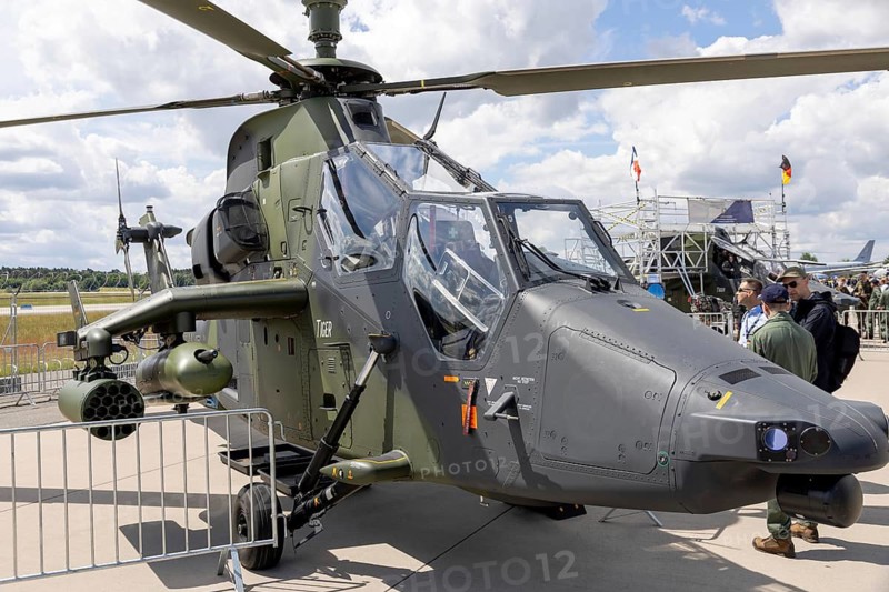 Eurocopter Tiger, a Franco-German combat helicopter from Airbus Helicopters – International Aerospace Exhibition (ILA), Berlin ExpoCenter Airport, Schönefeld, 11 June 2026