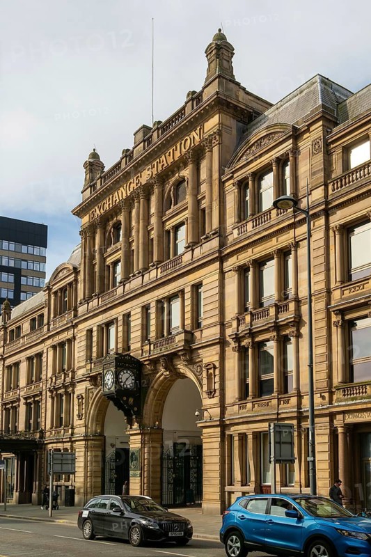 Exchange Station railway building, Tithebarn Street, city centre Liverpool, England, UK architect John Hawkshaw built 1850