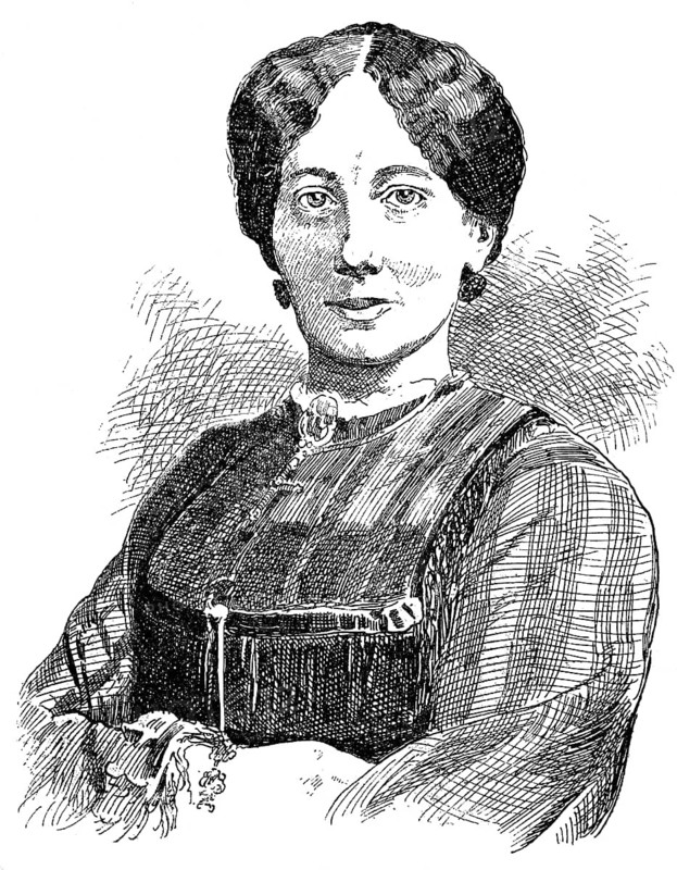 Agnes Taubert, 1844-1877, a German writer, Agnes Taubert, 1844-1877, eine deutsche Schriftstellerin