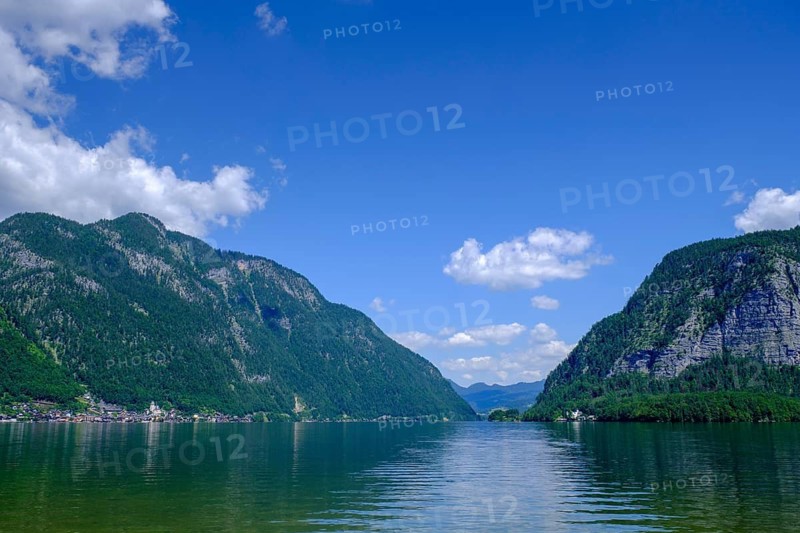 Hallstatt am Hallstätter See, Salzkammergut, Upper Austria, Austria