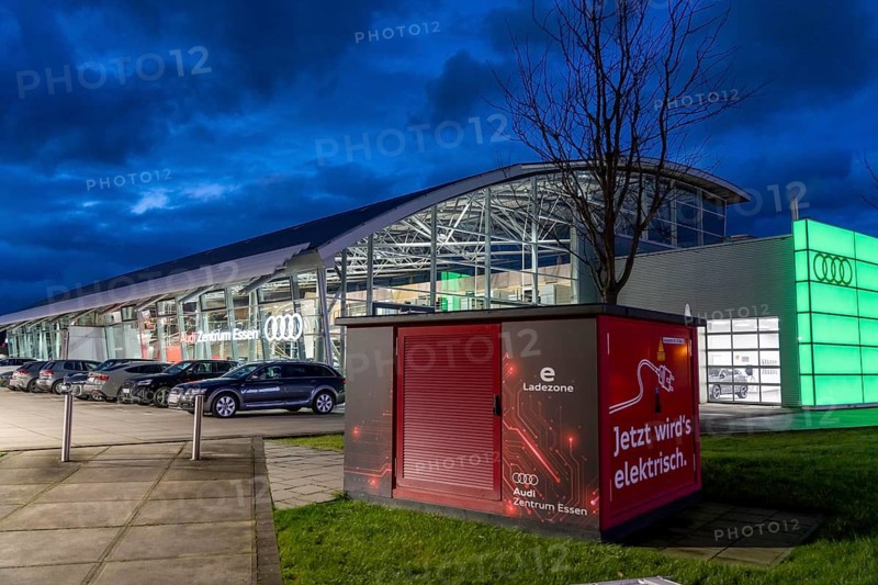 Audi Centre Essen, Gottfried Schultz Autohaus, Showroom, Essen North Rhine-Westphalia, Germany