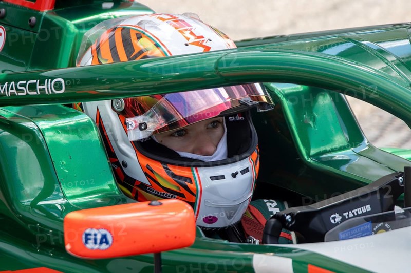 10 May 2024, Hockenheimring (Germany: Free practice of the FRECA (Formula regional by Alpine 2024) . Picture: Close-up of Giovanni Maschio Italy in the cockpit (RPM racing team)