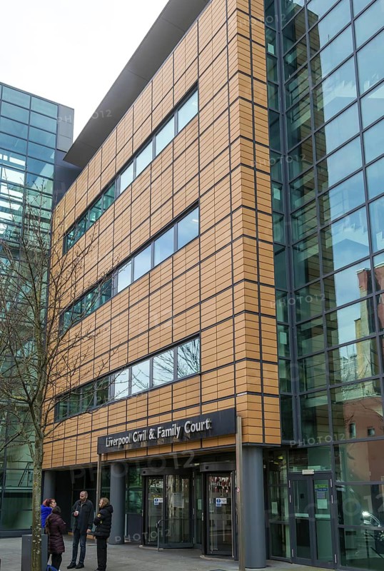 Liverpool Civil and Family Court building, Vernon Street, city centre of Liverpool, Merseyside, England, UK