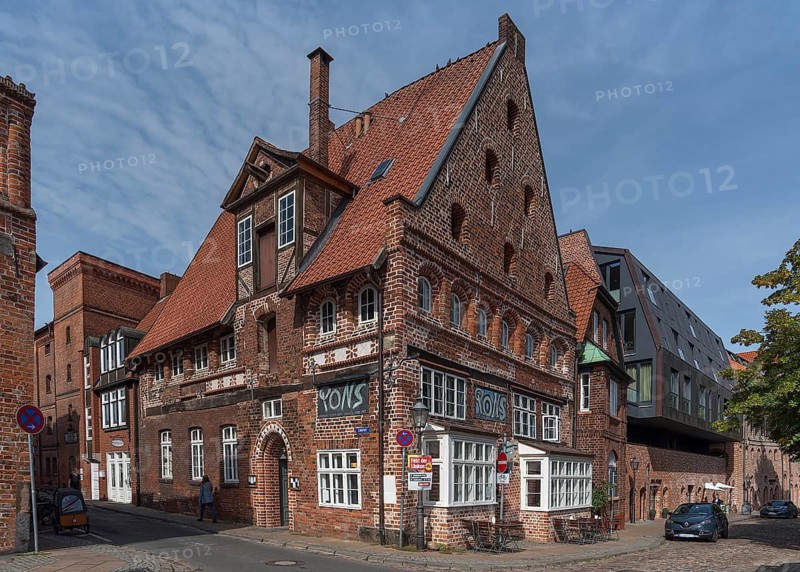 Pons, oldest pub in Lüneburg since 1485, Lüneburg, Lower Saxony, Germany