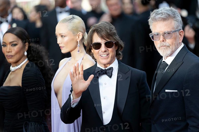Cannes, France - 14.5.2024: Angela Bassett, Pom Klementieff, Tom Cruise and Christopher McQuarrie during the red carpet for MISSION: IMPOSSIBLE - THE FINAL RECKONING during the 78th Cannes International Film Festival. The film festival takes place from 13 to 24 May 2025