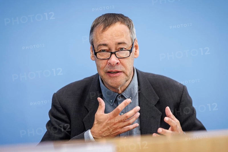 Thomas Krüger, President of Deutsches Kinderhilfswerk, recorded during the Federal Press Conference on the Children's Report 2024: Democracy Education in Germany, in Berlin, 14 June 2024