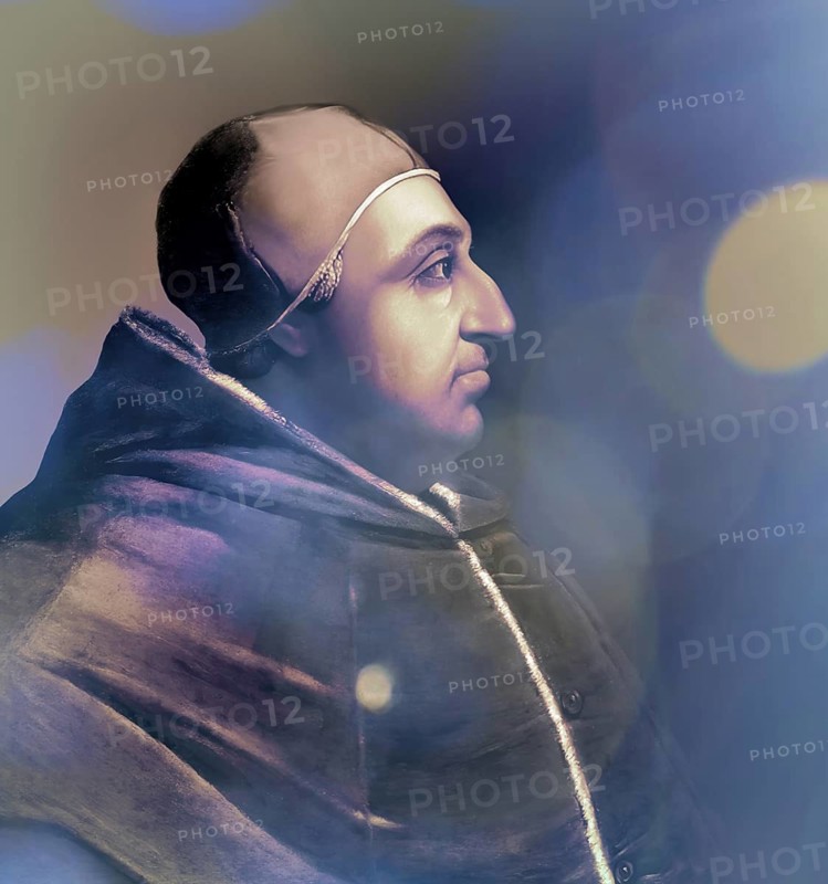 Pope Alexander VI, Alessandro VI, Alexandre VI, Alejandro VI, born Roderic Llançol i de Borja, c.?1431 – 1503, ruler of the Papal States from 1492 until his death in 1503, digitally edited after a painting by Cristofano dell'Altissimo