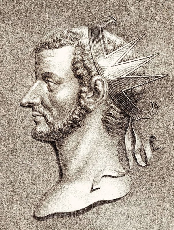 Claudius II oder Claudius Gothicus, römischer Kaiser von 268 bis 270
