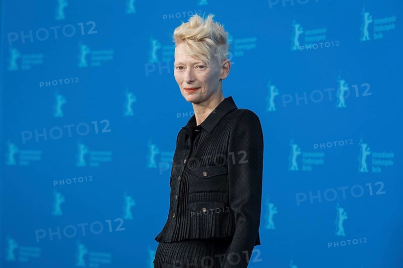 Tilda Swinton at the Photocall for the Honorary Golden Bear during the 75th Berlinale at the Theater am Potsdamer Platz in Berlin on 14.02.2025