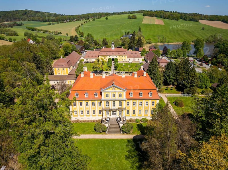 Rammenau Baroque Palace and Park in Lusatia, Rammenau, Saxony, Germany