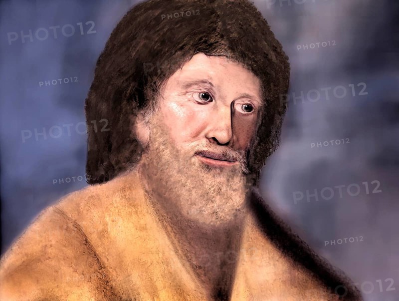 Apuleius or Lucius Apuleius Madaurensis, c. 123 – after 170, Numidian Latin-language prose writer, restoration of an antique fresco
