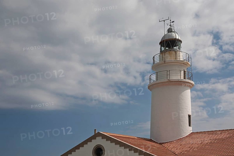 Far de Capdepera lighthouse, cliffs, Cala Ratjada, Majorca, Balearic Islands, Spain