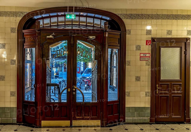 Interior view of Körner Haus, Hamburg, Germany