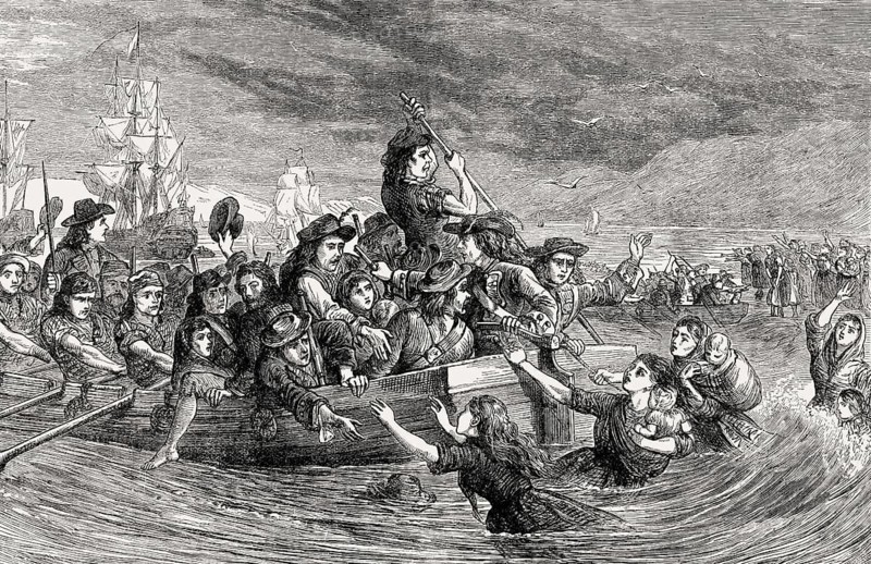 The Siege of Limerick, Williamite War in Ireland, From British Battles on Land and Sea, by James Grant