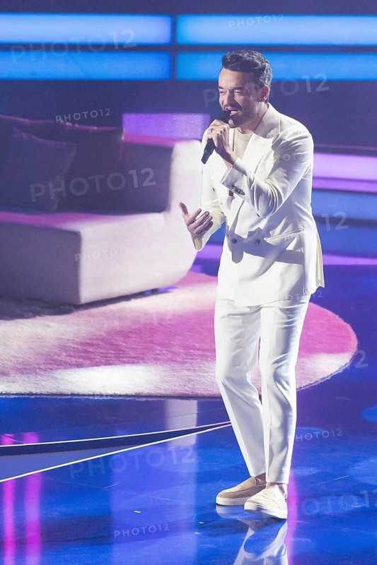 Giovanni Zarella at the Beatrice Egli Show in Studio Berlin Adlershof on 08.04.2025. The broadcast will take place on Easter Saturday, 19 April 2025, 20:15, on Ersten