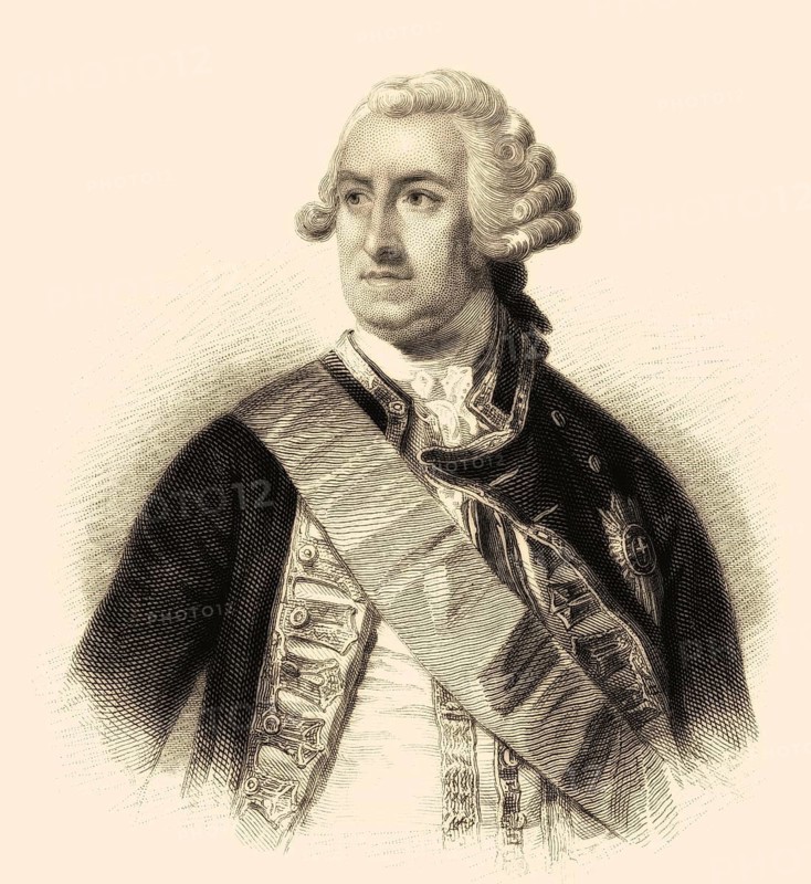 Admiral der Flotte Edward Hawke, 1. Baron Hawke, 1705-1781, Offizier der Royal Navy