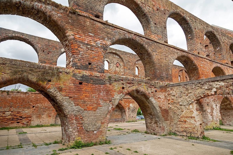 Monastery ruins, Bad Doberan, Mecklenburg-Western Pomerania, Germany