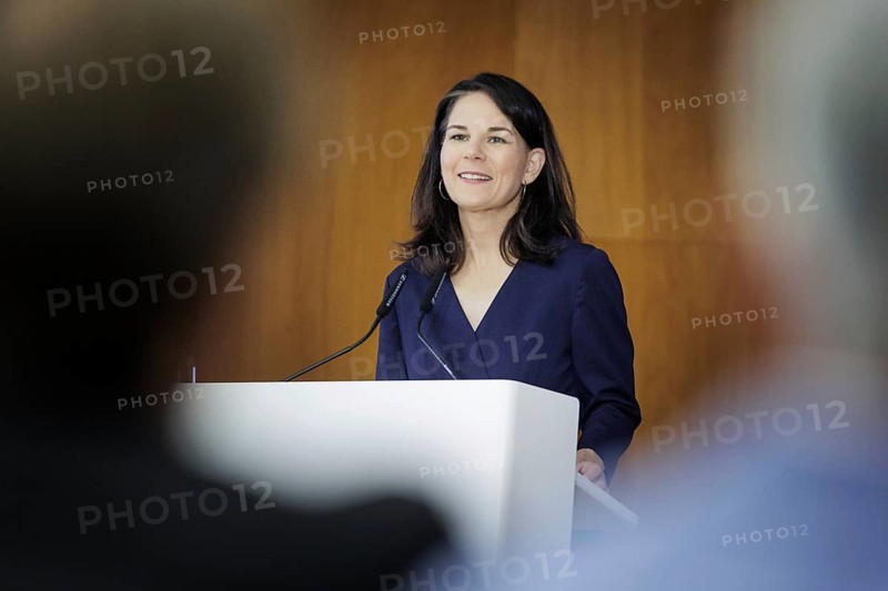 Annalena Bärbock (Alliance 90/The Greens), Federal Foreign Minister, recorded during a book presentation on colonial history at the Federal Foreign Office in Berlin, 5 June 2024