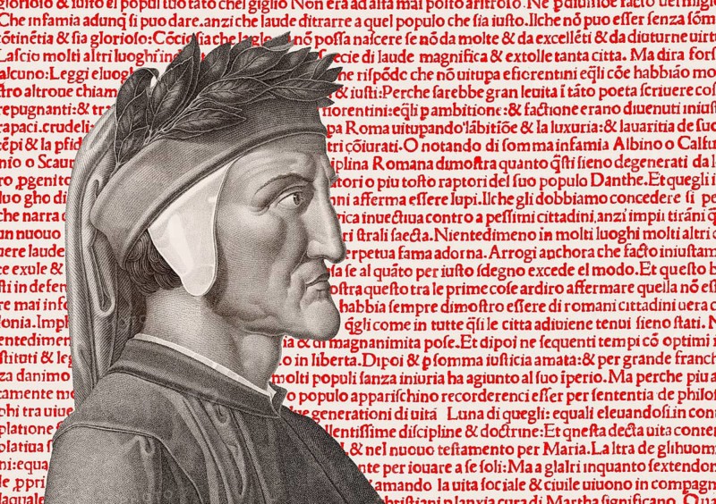 Dante Alighieri, 1265, 1321, Italian poet and philosopher