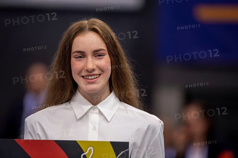 EnBW DTB-Pokal Stuttgart 2025, Mixed Cup***Darja Varfolomeev, Olympic champion in rhythmic gymnastics in Paris 2024, is honoured as Gymnast of the Year 2024