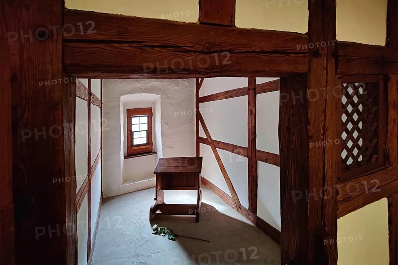 Luther cell in the Augustinian monastery where Martin Luther lived as a monk between 1505 and 1511, Erfurt, Thuringia, Germany