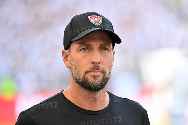 Coach Sebastian Hoeness VfB Stuttgart, Portrait, MHPArena, MHP Arena Stuttgart, Baden-Württemberg, Germany